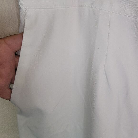 Alfred Dunner Nwot Classic Pull On Button Hem Twill Capri Pants 22W - Picture 5 of 6